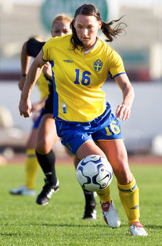 Sverige - Tyskland: Salina Olsson, dam