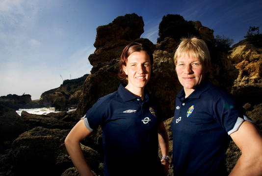 Kicki Bengtsson och Malin Andersson