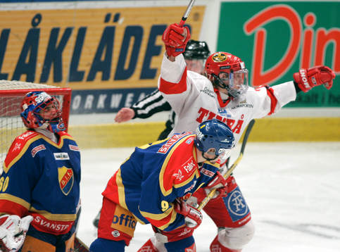 050314 Ishockey, Elitserien, SM-slutspel, Kvartsfinal VI,