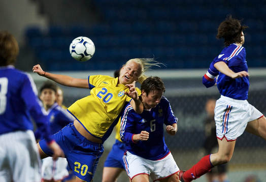 Fotboll, Sverige, landslag, dam, Algarve cup match om