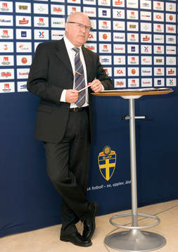 Lars-Åke Lagrell, ordförande, Svenska Fotbollförbundet