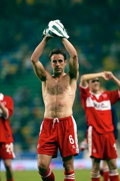 Fotboll, Sporting Lissabon - Middlesbrough, UEFA Cup,