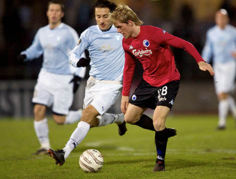 Markus Rosenberg, Malmö gör 1-0, jubel. Martin Bergvold