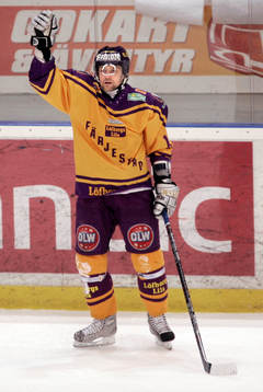Pelle Prestberg, Färjestad, jubel