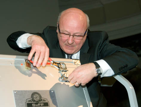 Lars-Åke Lagrell i aktion