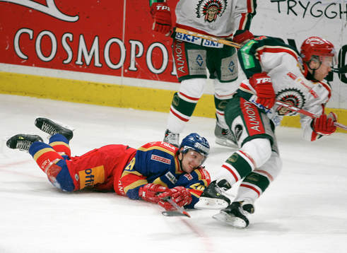 Ishockey, Elitserien, SM-slutspelet, Semifinal I,