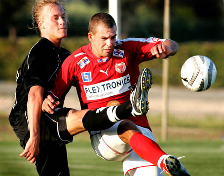 Fotboll, Träningsläger, Kalmar - Haka. Fabio Augusto,