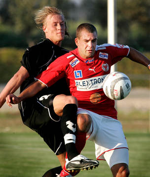 Fotboll, Träningsläger, Kalmar  - Haka. Fabio Augusto,