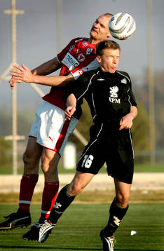 Fotboll, Träningsläger, Kalmar - Haka. Tobias Carlsson,