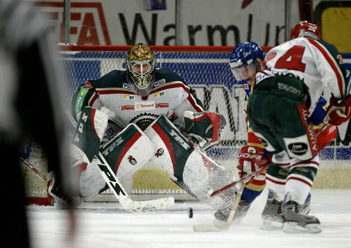 Ishockey, Elitserien, Slutspel, Semifinal, Djugården -