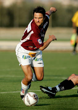 Fotboll, Träningsläger Cypern. Mathias Woxlin, Gefle