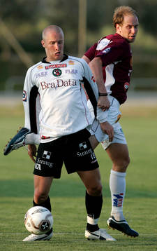 Niklas Klingberg, Örebro, och Mikael Thuresson, Gefle