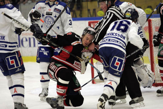 Ishockey, Kvalserien, Malmö - Leksand