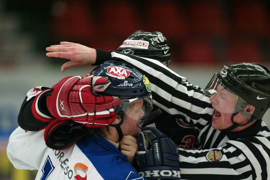 Ishockey, Kvalserien, Malmö - Leksand