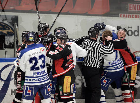 Mycket fight, bråk, slagsmål