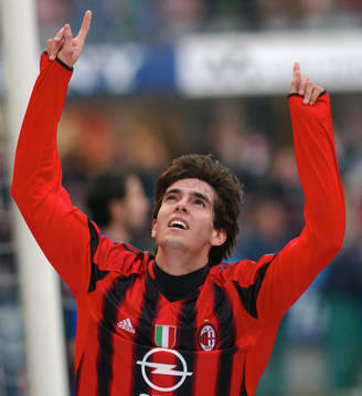 Kaka, Milan, jubel