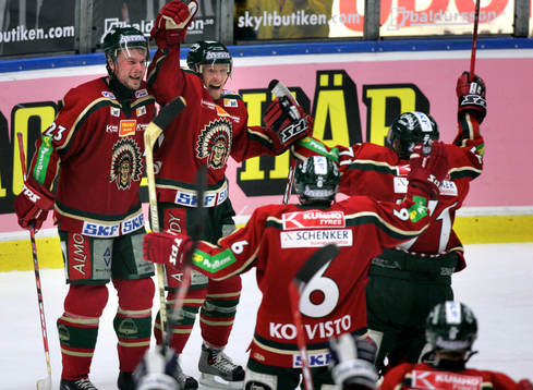 Jubel i Frölunda