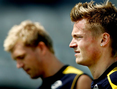 Marcus Allbäck och Markus Rosenberg