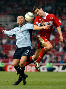 Fotboll, engelsk, premier league, Middlesbrough -