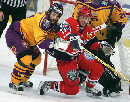 Emil Kåberg, Färjestad och Kyle Calder, Södertälje