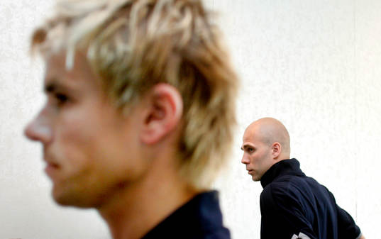 Niclas Alexandersson och Teddy Lucic