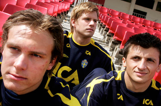 Andreas Grandqvist, Oscar Berglund och Eldin Karisik