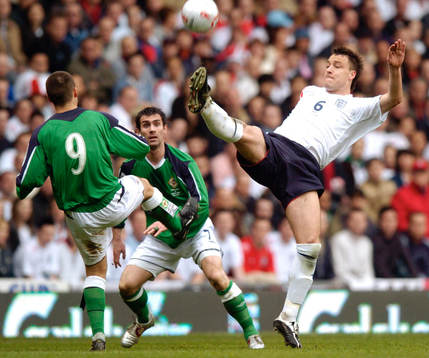 John Terry England och  David Healy Nordirland