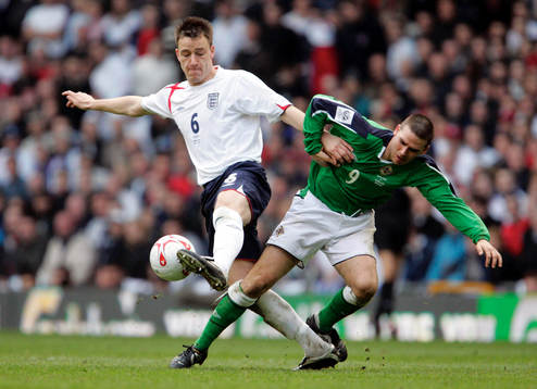 John Terry England och  David Healy Nordirland