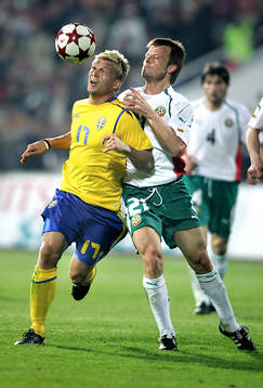 Marcus Allbäck och Elin Topcuzakov, Bulgarien