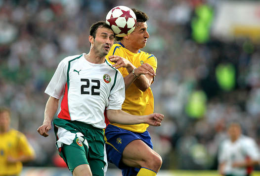 Iliyan Stoyanov, Bulgarien och Zlatan Ibrahimovic