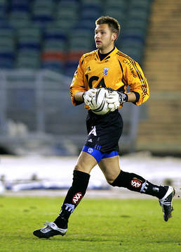 John Alvbåge, målvakt Göteborg