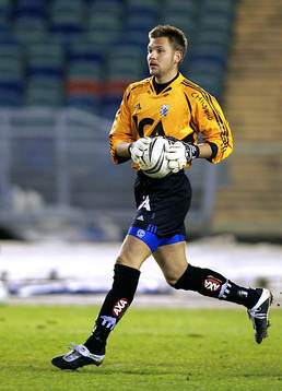 John Alvbåge, målvakt Göteborg
