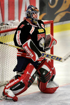 Ishockey. Elitserien. Malmö - Brynäs, Redhawks,  målvakt