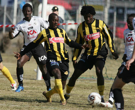 Fotboll Halmstad - Häcken. Dulee Johnson