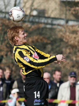 Fotboll, Häcken. Patric Andersson, nick