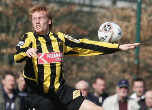 Fotboll, Häcken. Patric Andersson