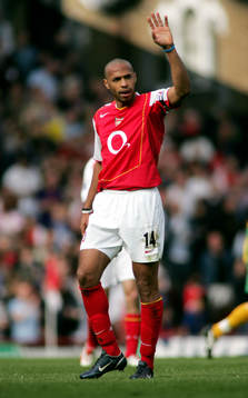 Thierry Henry, Arsenal, gör sitt tredje mål