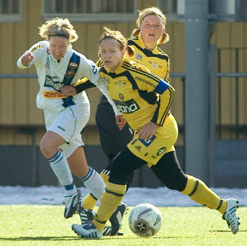 Victoria Svensson, Djurgården/Älvsjö och Tiina Samlmén,