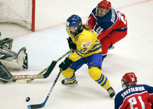 Perniilla Winberg, Sverige och Zhanna Shchlchkova, Ryssland