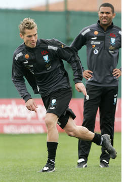 Markus Rosenberg och Afonso Alves