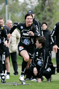 Fotboll, Umeå, dam, träningsläger, träning