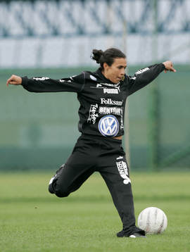 Fotboll, Umeå, dam, träningsläger, träning.  Marta Da