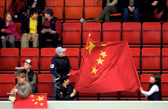 Ishockey VM, dam, USA - Kina