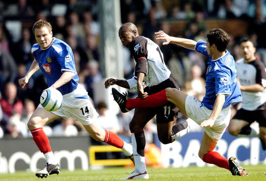 Luis Boa Morte, Fulham och Dejan Stefanovic, Portsmouth i