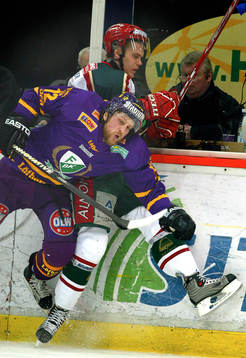 Christian Berglund, Färjestad och Magnus Kahnberg,