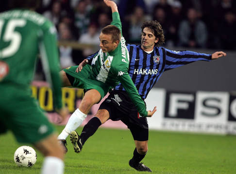 Petter Andersson, Hammarby och Aristides Pertot, Åbo