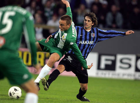 Petter Andersson, Hammarby och Aristides Pertot, Åbo