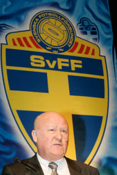 Lars-Åke Lagrell ordförande, Svenska Fotbollförbundet