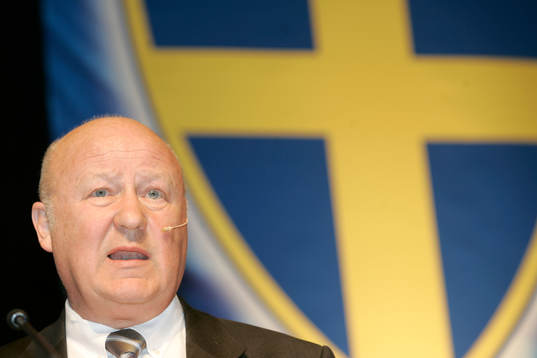Lars-Åke Lagrell, ordförande, Svenska Fotbollsförbundet