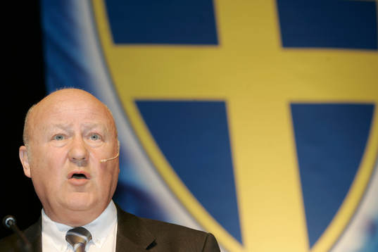 Lars-Åke Lagrell, ordförande, Svenska Fotbollsförbundet